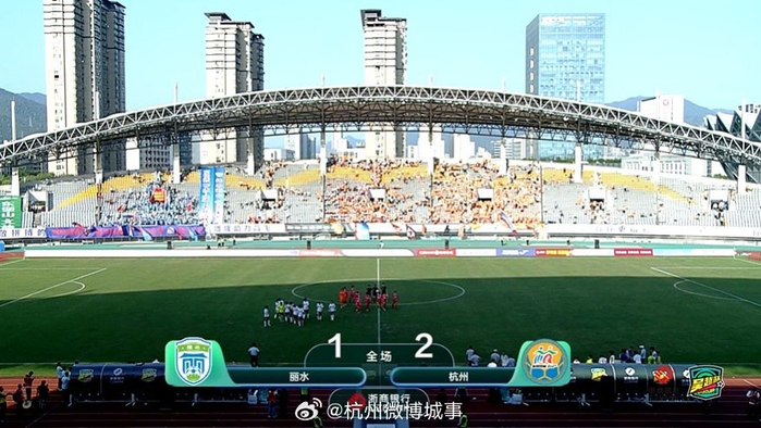 必发下载-杭州队客场2比1力克丽水队，吴越杯浙商银行浙江省城市足球联赛第五轮激战_新浪新闻